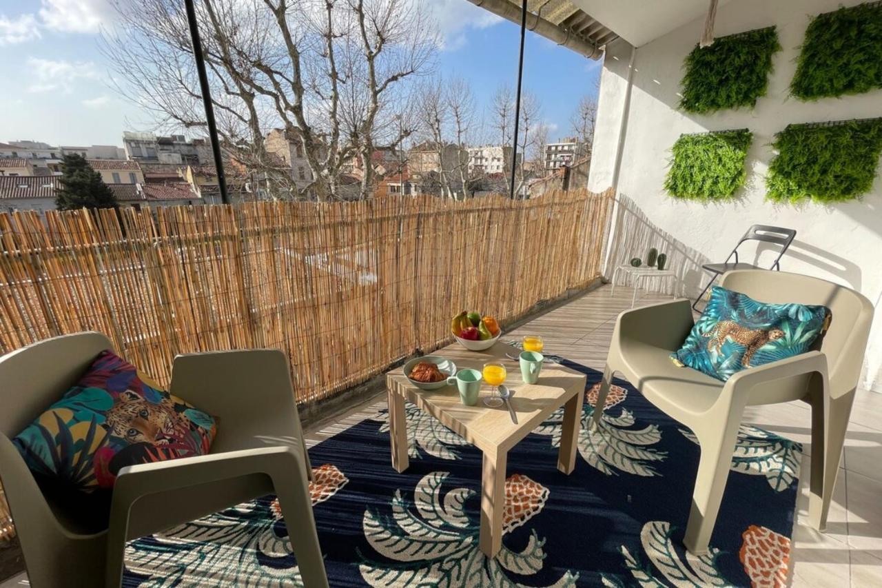 Le Jungle By Anderslocationterrassewifi-Netflix Apartment Марсилия Екстериор снимка
